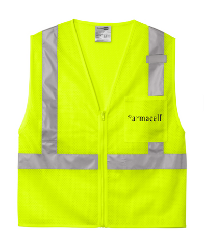 CornerStone® ANSI 107 Class 2 Mesh Zippered Vest