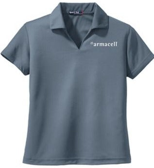 Ladies Short Sleeve Polo <br> w/ Embroidered Armacell Logo
