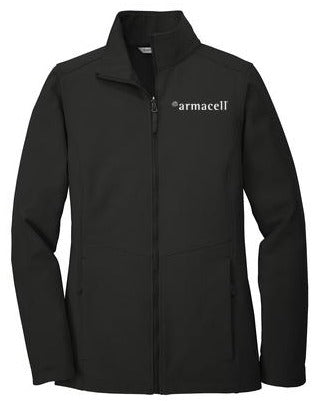 Ladies Soft Shell Jacket <br> w/ Embroidered Armacell Logo