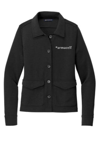 Brooks Brothers® Women’s Mid-Layer Stretch Button Jacket w/ Embroidered Armacell Logo